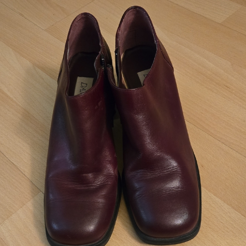 Women's Burgundy/Wine Color Ankle Boots